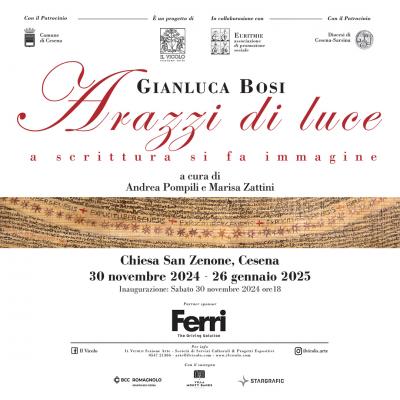 Arazzi di Luce - la scrittura si fa immagine