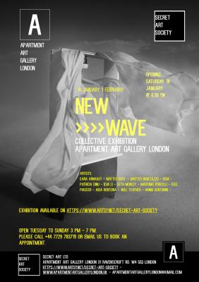 New Wave Apartment Art Gallery London